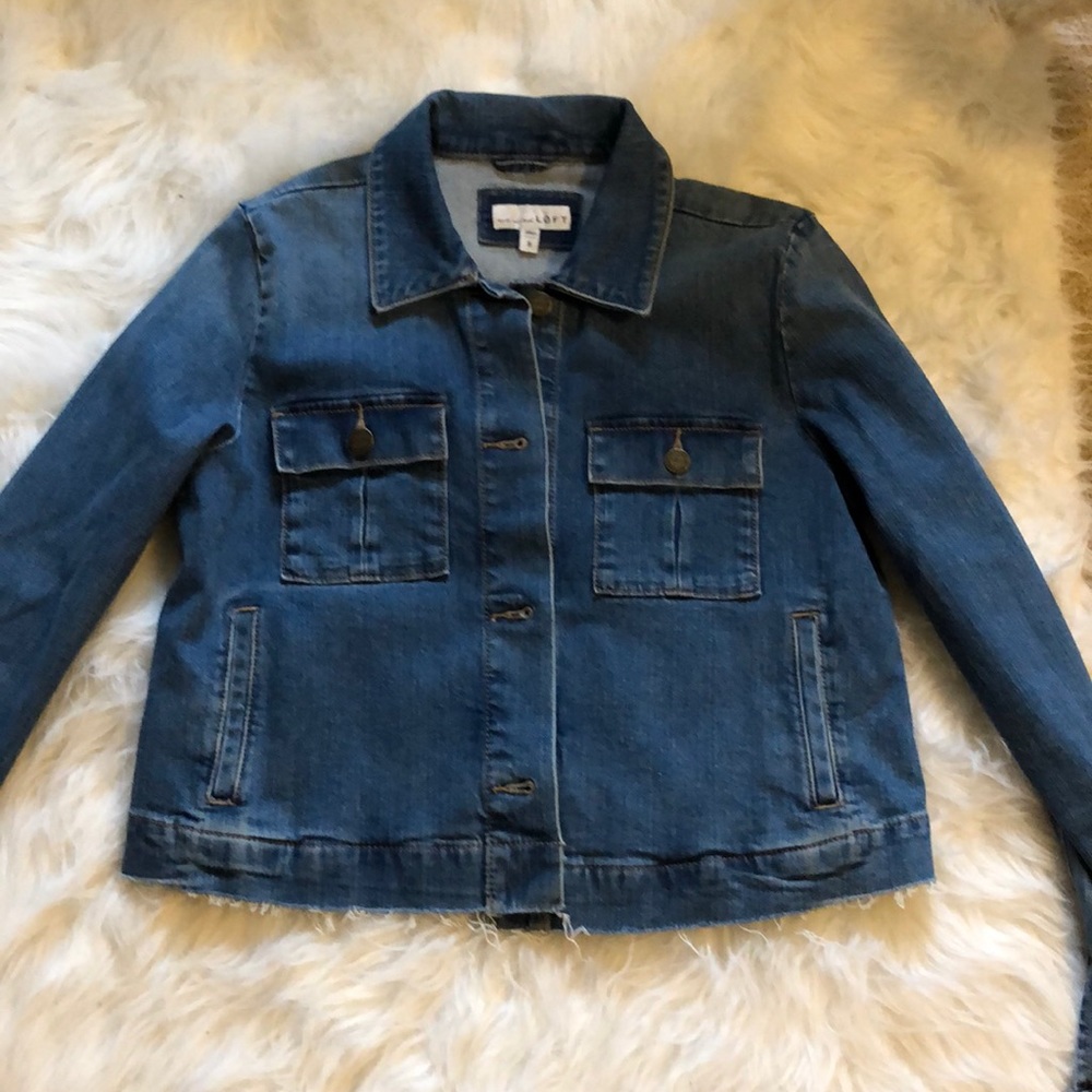 Loft denim jacket.